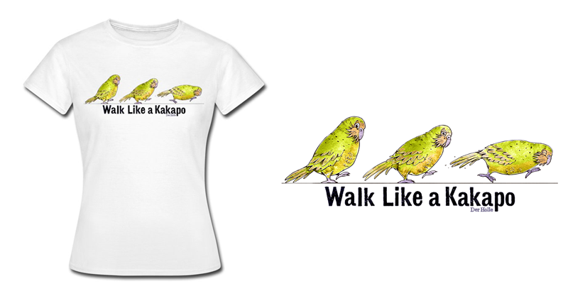 Kakapo Vogel T-Shirt