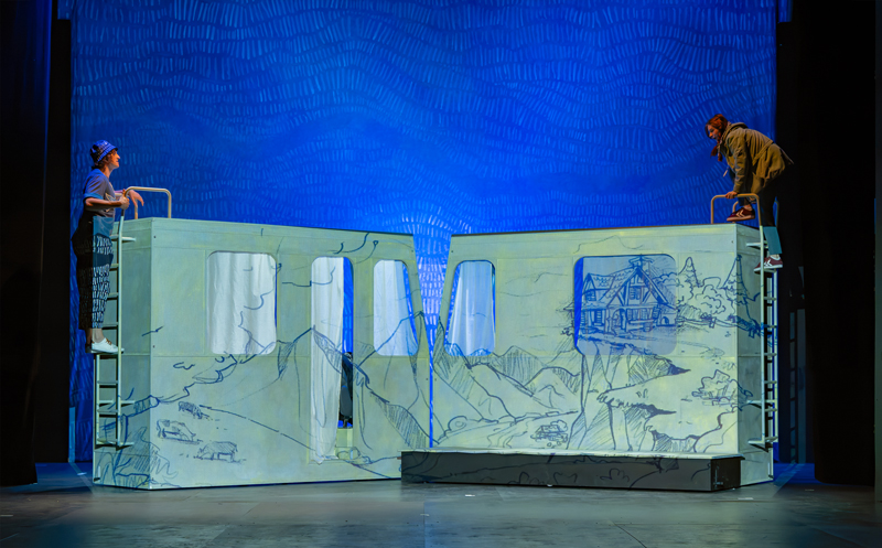 Theaterillustration Foto: Detlev Müller